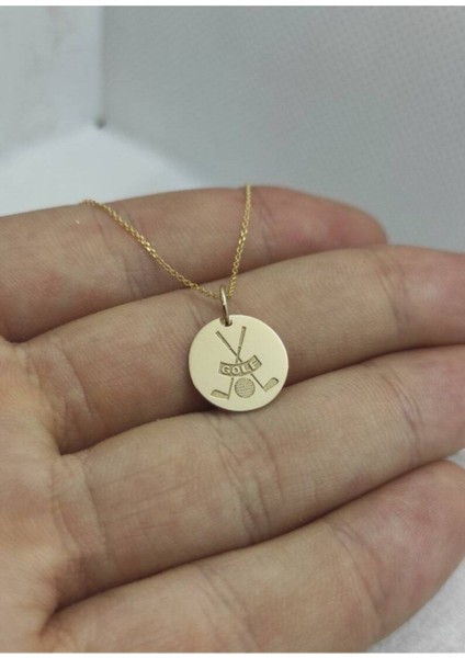 925 Ayar Gümüş Golf Kolye fırsatları