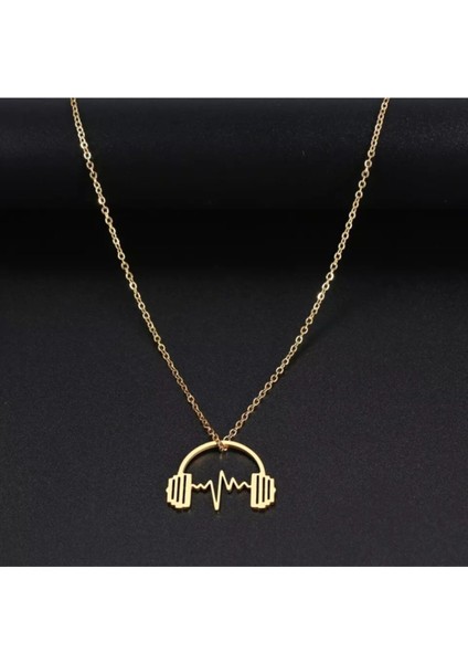 925 Ayar Gümüş Kulaklık Kolye