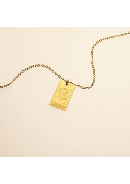 925 Ayar Gümüş The Moon Tarot Kolye fiyatları