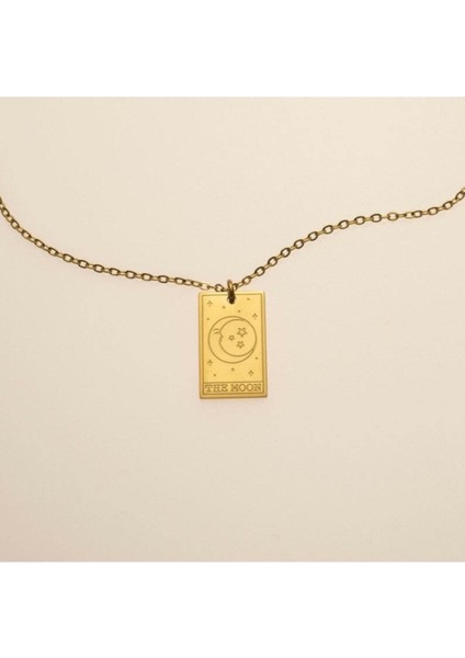 925 Ayar Gümüş The Moon Tarot Kolye modelleri