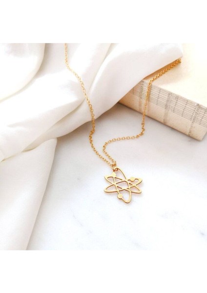 925 Ayar Gümüş Atom Sembolü Kolye fiyatları