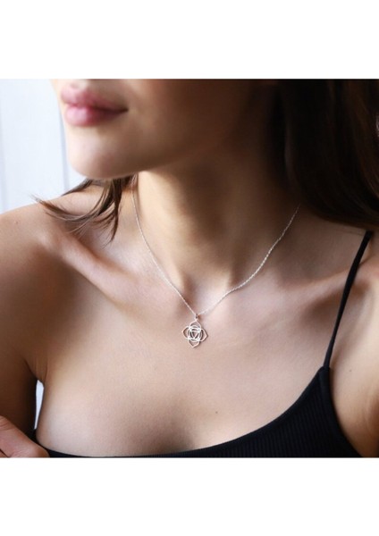 925 Ayar Gümüş Kök Çakra Kolye modelleri