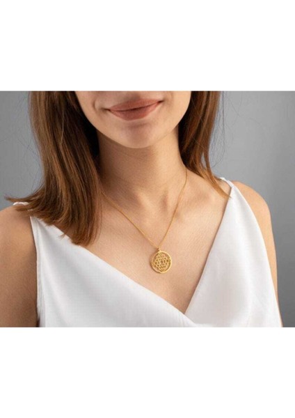 925 Ayar Gümüş Sri Yantra Kolye fiyatları