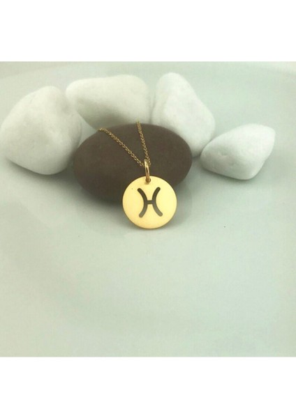 925 Ayar Gümüş Balık Burcu Kolye