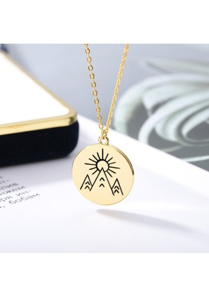 925 Ayar Gümüş Gündoğumu Kolye fiyatları