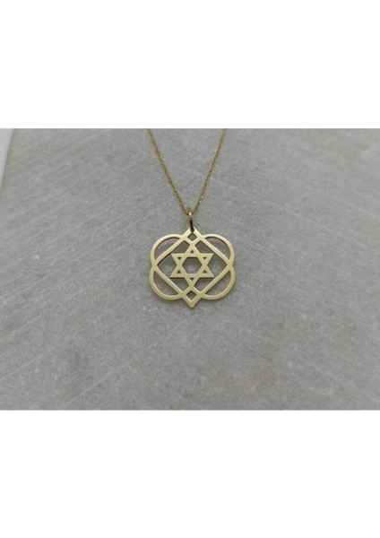 925 Ayar Gümüş Davut Yıldızı Kolye fiyatları