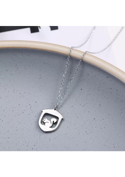 925 Ayar Gümüş Sincap Kolye modelleri