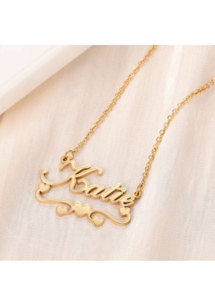 925 Ayar Gümüş Kalp Tasarım Isim Kolye fiyatları