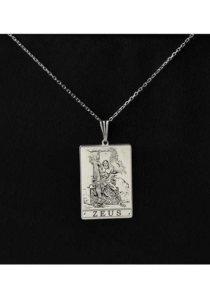 925 Ayar Gümüş '' Zeus '' Kolye fiyatları