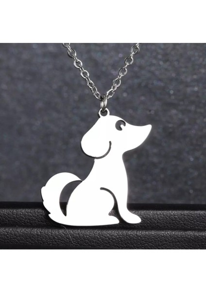 925 Ayar Gümüş Köpek Kolye