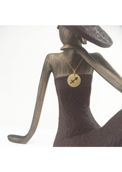 925 Ayar Gümüş Yay Burcu Kolye modelleri