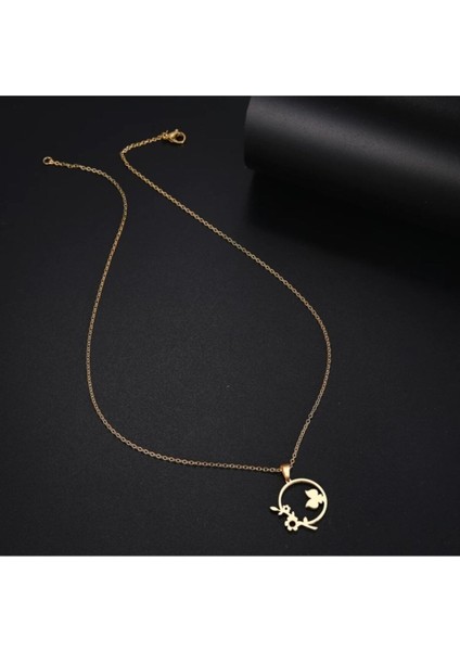 925 Ayar Gümüş Çiçek Kelebek Kolye fiyatları