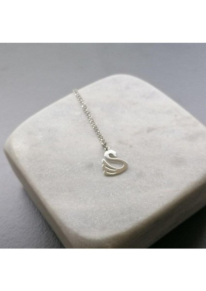 925 Ayar Gümüş Kuğu Kolye fırsatları