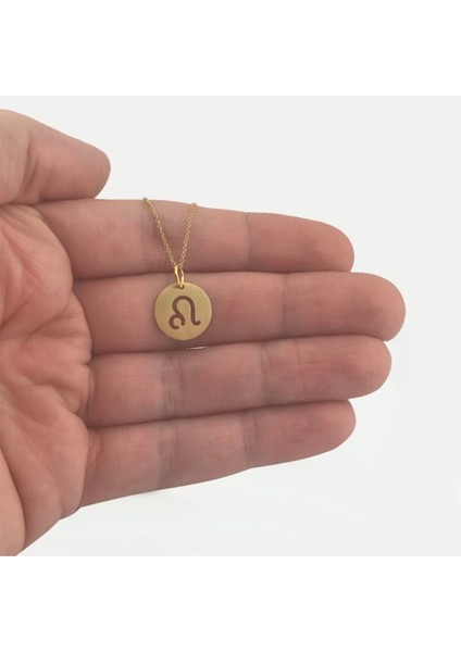 925 Ayar Gümüş Aslan Burcu Kolye fiyatları