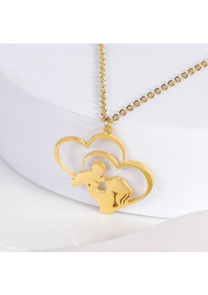 925 Ayar Gümüş Kalp Anne Bebek Kolye fiyatları