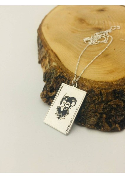 925 Ayar Gümüş Joker Kolye