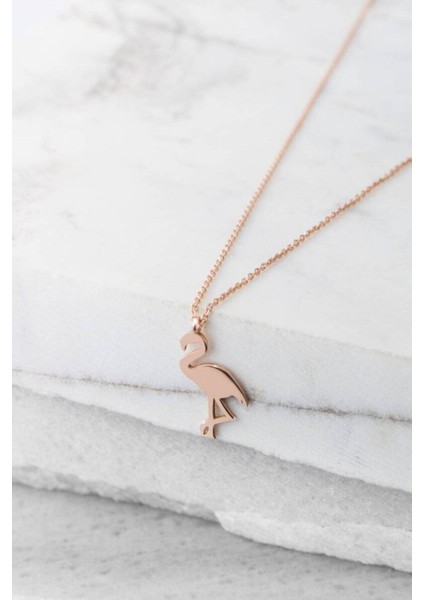 925 Ayar Gümüş Flamingo Kolye fiyatları