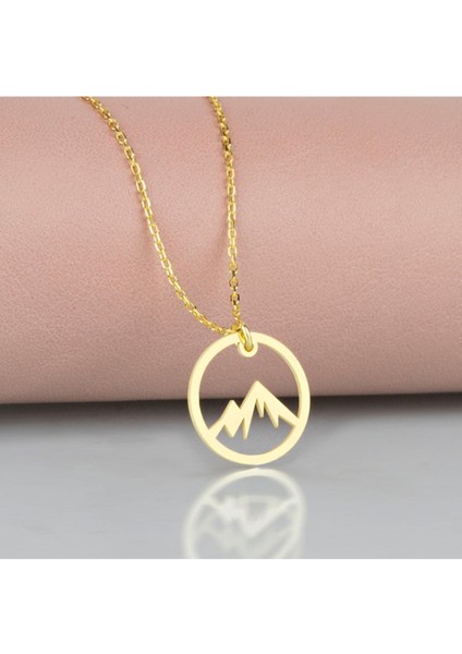 925 Ayar Gümüş Dağ Kolye