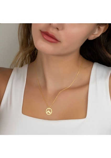 925 Ayar Gümüş Dağ Kolye modelleri