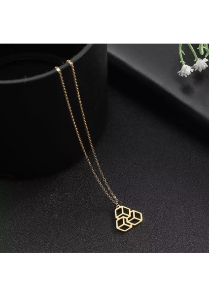 925 Ayar Gümüş Küp Kolye