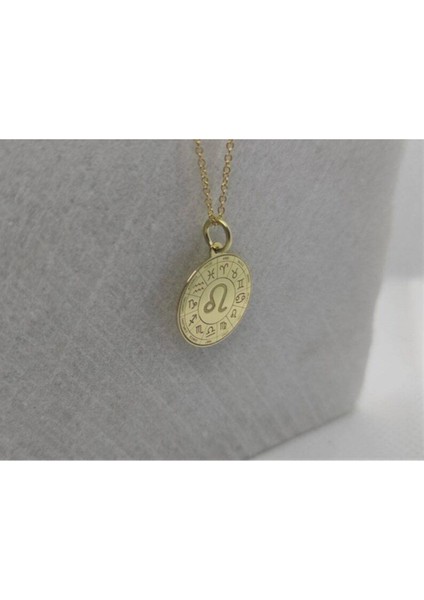 925 Ayar Gümüş Burç Haritası Aslan Burcu Kolye fiyatları