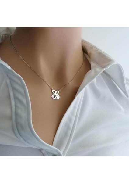 925 Ayar Gümüş Arı Kolye fiyatları