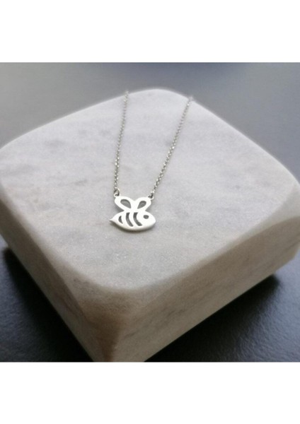 925 Ayar Gümüş Arı Kolye modelleri