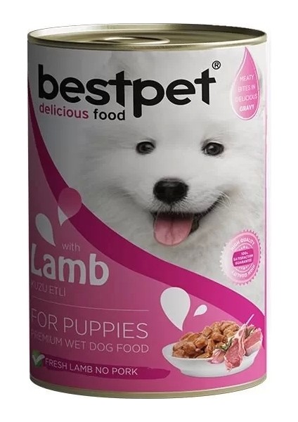 Bestpet Kuzulu Jöleli Yavru Köpek Konservesi 400 gr