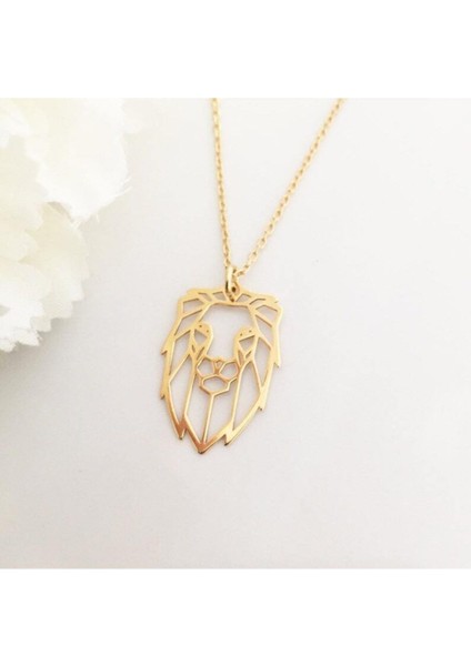 925 Ayar Gümüş Aslan Kolye fiyatları