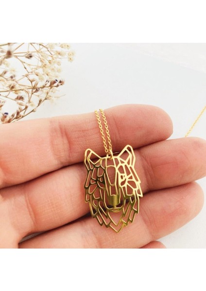 925 Ayar Gümüş Unisex Kurt Kolye modelleri