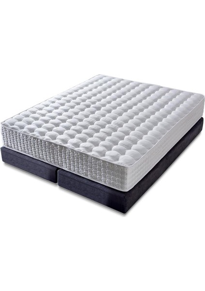 Niron London Yatak 80x200 cm Tek Kişilik Paket Yaylı Alev Kral Dairesi Yatağı