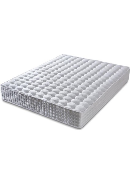 Niron London Yatak 80x200 cm Tek Kişilik Paket Yaylı Alev Kral Dairesi Yatağı