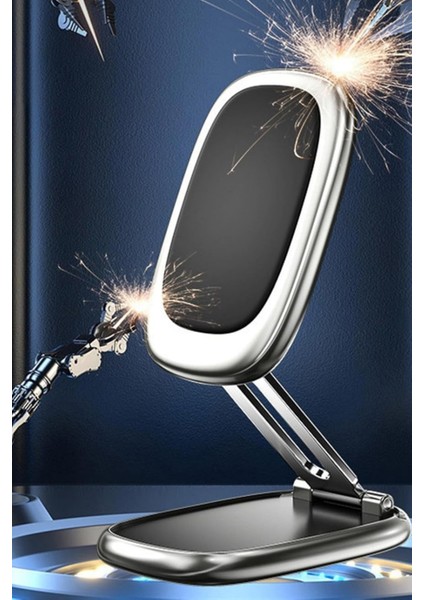 Magnetic Manyetik Yapışkanlı Metal Araç Içi Telefon Tutucu T-104