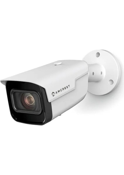 4K Optik Zoom Aı Ip Poe Araç Algılama Kamerası Beyaz