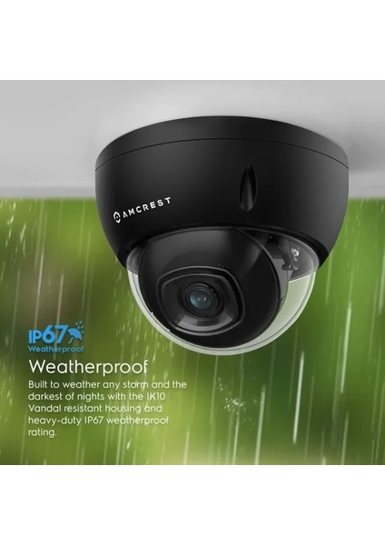 5mp Poe Kamera Siyah
