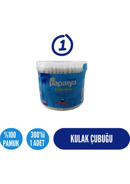 Kulak Temizleme Çubuğu 300'lü