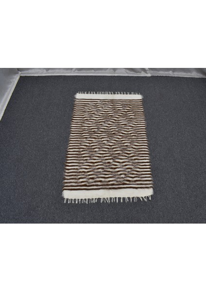 Yeni El Dokuma Başyapıt Tiftik Yün Siirt Battaniyesi Kilim 5763 fiyatları