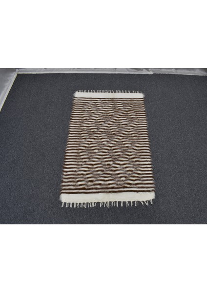 Yeni El Dokuma Başyapıt Tiftik Yün Siirt Battaniyesi Kilim 5763 modelleri