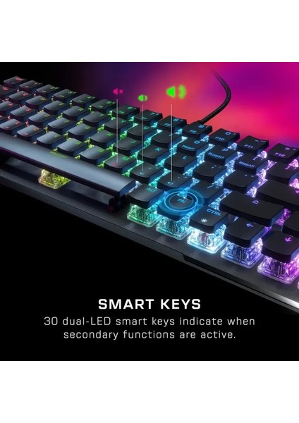 Pro Tenkeyless Lineer Optik Titan Switch Pc Oyun Klavyesi Siyah Vulcan Iı Mini modelleri