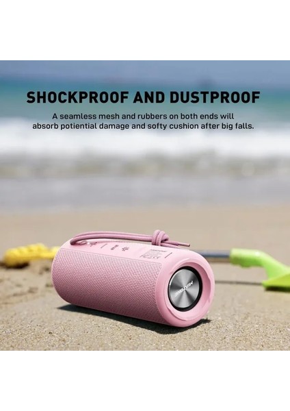 Mıatone Bluetooth Hoparlörler Kablosuz Su Geçirmez Pembe modelleri