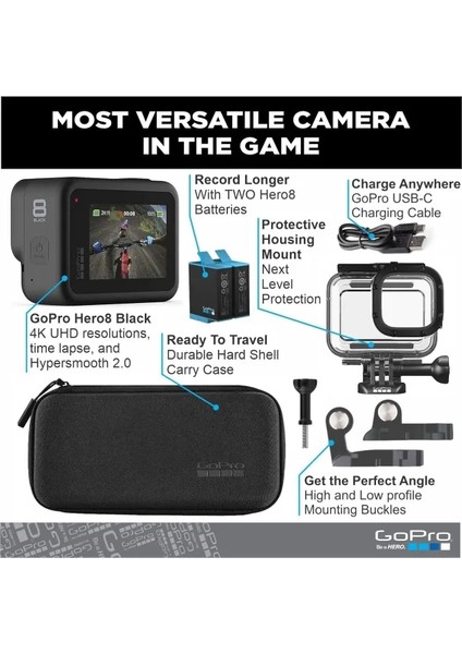 Hero8 Gopro Siyah