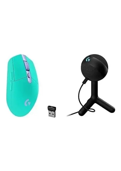 G305 Lightspeed Kablosuz Oyun Mouse'u Turkuaz