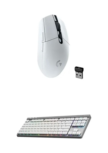 G305 Lightspeed Kablosuz Oyun Mouse'u Beyaz
