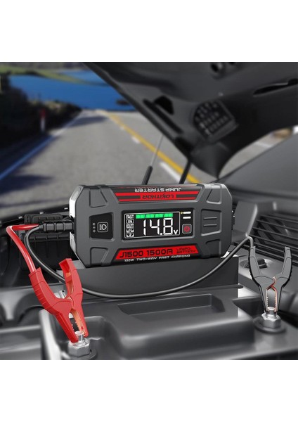 J1500 12V 1500AMP Lifepo4 Akıllı Akü Takviye + Powerbank + LED Lamba fiyatları