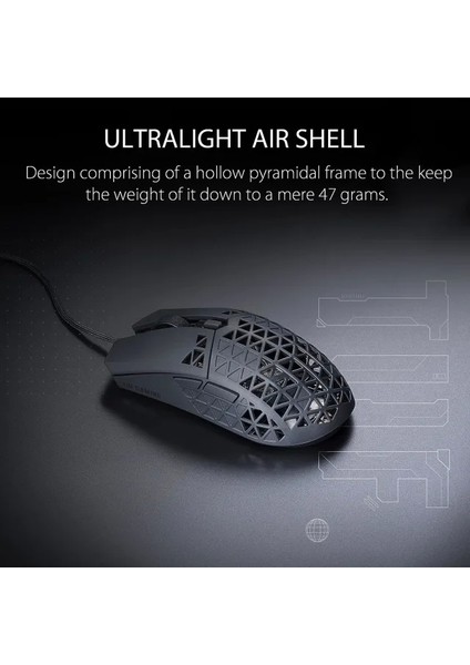 Tuf Oyun M4 Hava Hafif Oyun Mouse Tuf M4 Mouse (Wired)