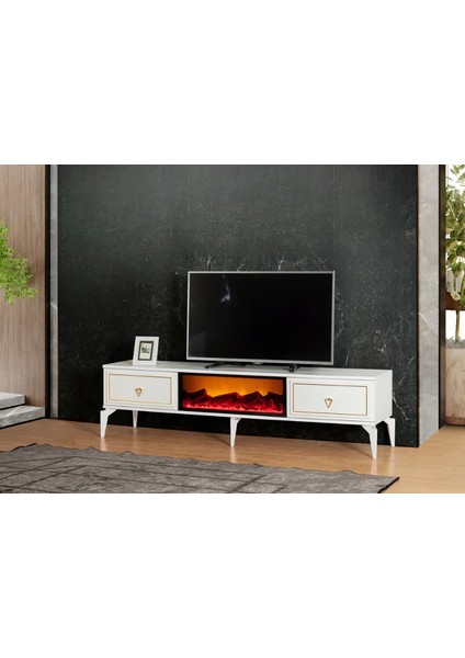 Nova Şömineli Tv Ünitesi