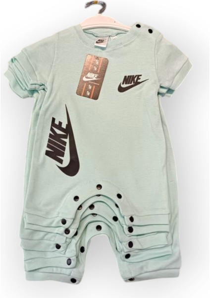 Baby Marka Nke Desen Çıtçıtlı Tulum Unisex 6-24 Ay