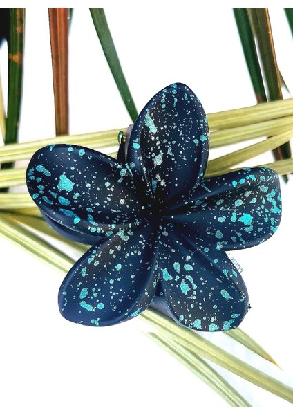 Lüks Figürlü Renkli Küçük Lotus Toka