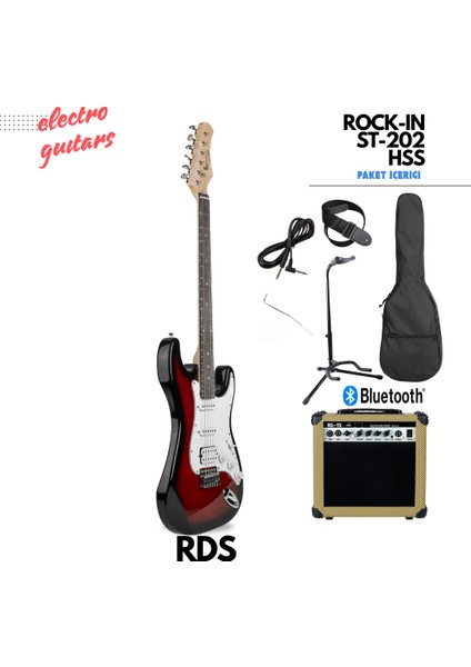 ST-202- Elektro Gitar Set Rds
