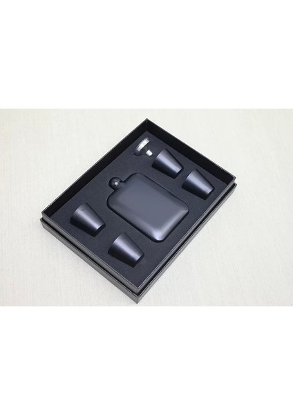 4 Shot Bardaklı Matara Seti ALK3906